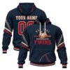 Minnesota Twins Baseball Hoodie Creative Vintage Look