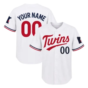 Minnesota Twins Baseball Jersey Custom Stunning Home White