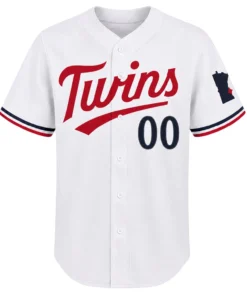 Minnesota Twins Baseball Jersey Custom Stunning Home White