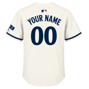 Minnesota Twins Custom Baseball Jersey Bold Cream Style