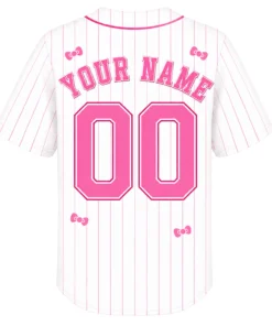 Minnesota Twins Hello Kitty Jersey Adorable Pink Pinstripe