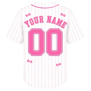 Minnesota Twins Hello Kitty Jersey Adorable Pink Pinstripe