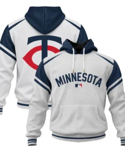 Minnesota Twins Pullover Hoodie Essential Gray Navy Style