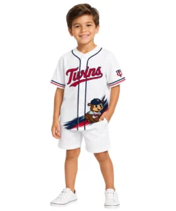 Minnesota Twins TC Bear Jersey Charming White
