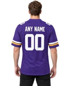 Minnesota Vikings Custom Game Day Jersey Bold Name and Number