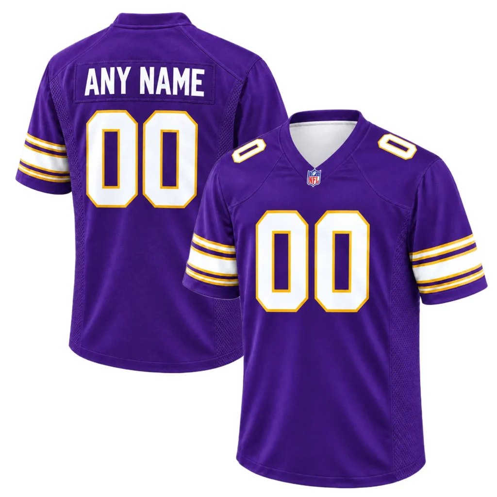Minnesota Vikings Custom Jersey for Men Dynamic Style