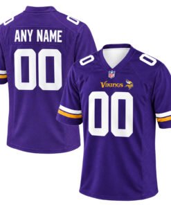 Minnesota Vikings Custom Name Jersey Fan Gift Versatile