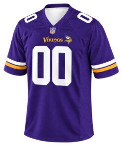 Minnesota Vikings Custom Name Jersey Fan Gift Versatile
