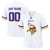 Minnesota Vikings Custom Sport White Jersey Gift Vibrant