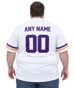 Minnesota Vikings Custom Sport White Jersey Gift Vibrant