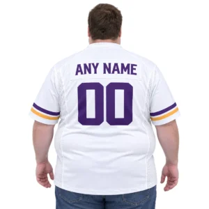 Minnesota Vikings Custom Sport White Jersey Gift Vibrant