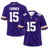 Minnesota Vikings Dallas Turner Jersey Bold Name & Number S-7XL
