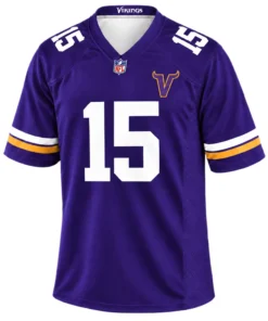 Minnesota Vikings Dallas Turner Jersey Bold Name & Number S-7XL