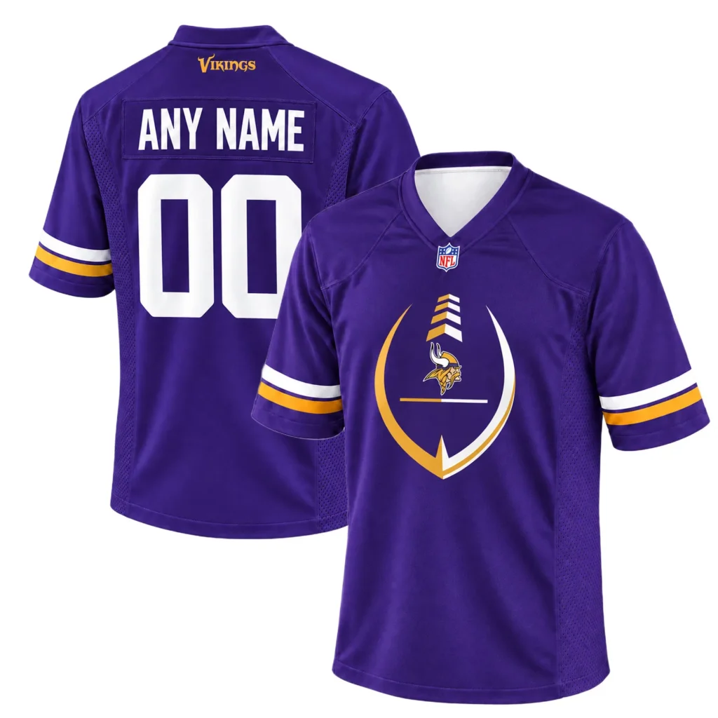 Minnesota Vikings Jersey 7Xl Personalized Bold Name Number for Fans
