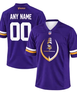 Minnesota Vikings Jersey 7Xl Personalized Bold Name Number for Fans