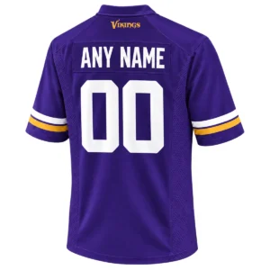 Minnesota Vikings Jersey 7Xl Personalized Bold Name Number for Fans