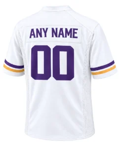 Minnesota White Jersey Football Mom Gear Bold Name and Number