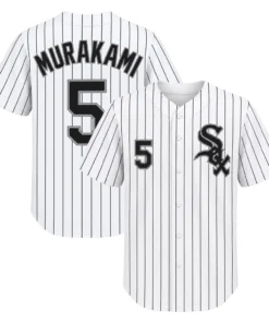 Munetaka Murakami White Sox Jersey Stunning White Pinstripe