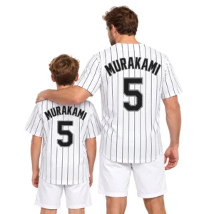 Munetaka Murakami White Sox Jersey Stunning White Pinstripe