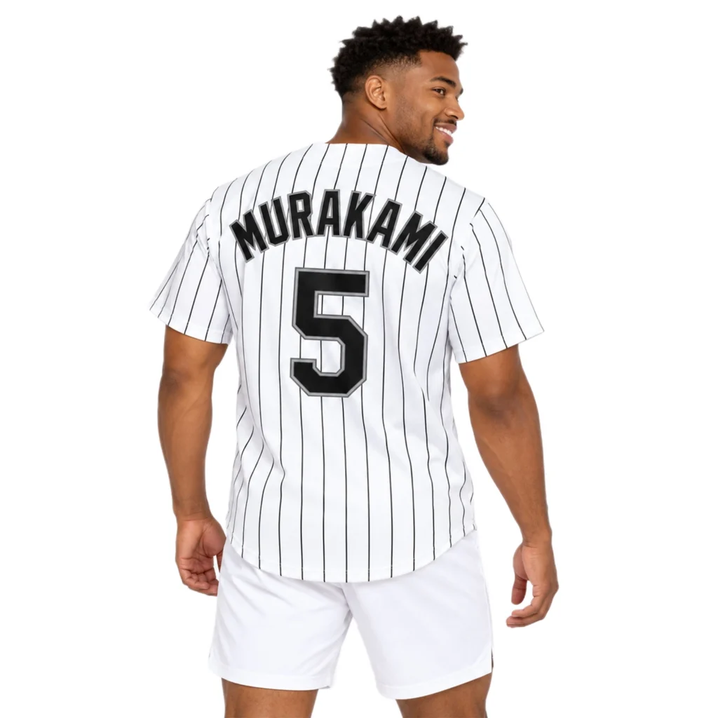 Munetaka Murakami White Sox Jersey Stunning White Pinstripe