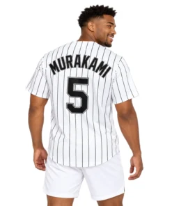 Munetaka Murakami White Sox Jersey Stunning White Pinstripe