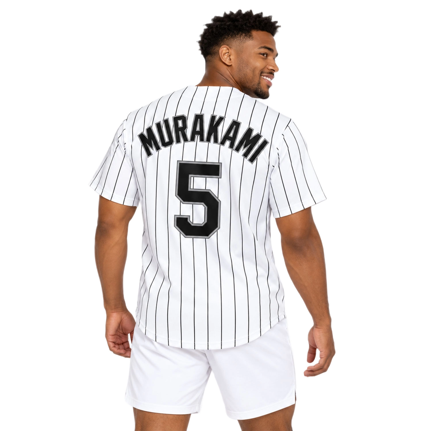Munetaka Murakami White Sox Jersey Stunning White Pinstripe