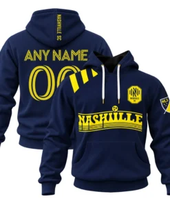 Nashville SC Pullover Hoodie Bold Skyline Look