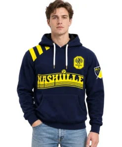 Nashville SC Pullover Hoodie Bold Skyline Look