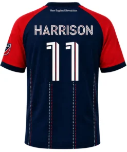 NE Revolution Jack Harrison Jersey Powerful Fan Gear