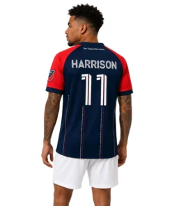 NE Revolution Jack Harrison Jersey Powerful Fan Gear