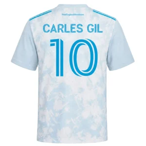 NE Revolution White Jersey Carles Gil – Legendary Merch Sport