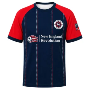 NE Revs Navy Jersey Turgeman – Vibrant Fan Tribute Player Series