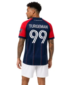 NE Revs Navy Jersey Turgeman – Vibrant Fan Tribute Player Series
