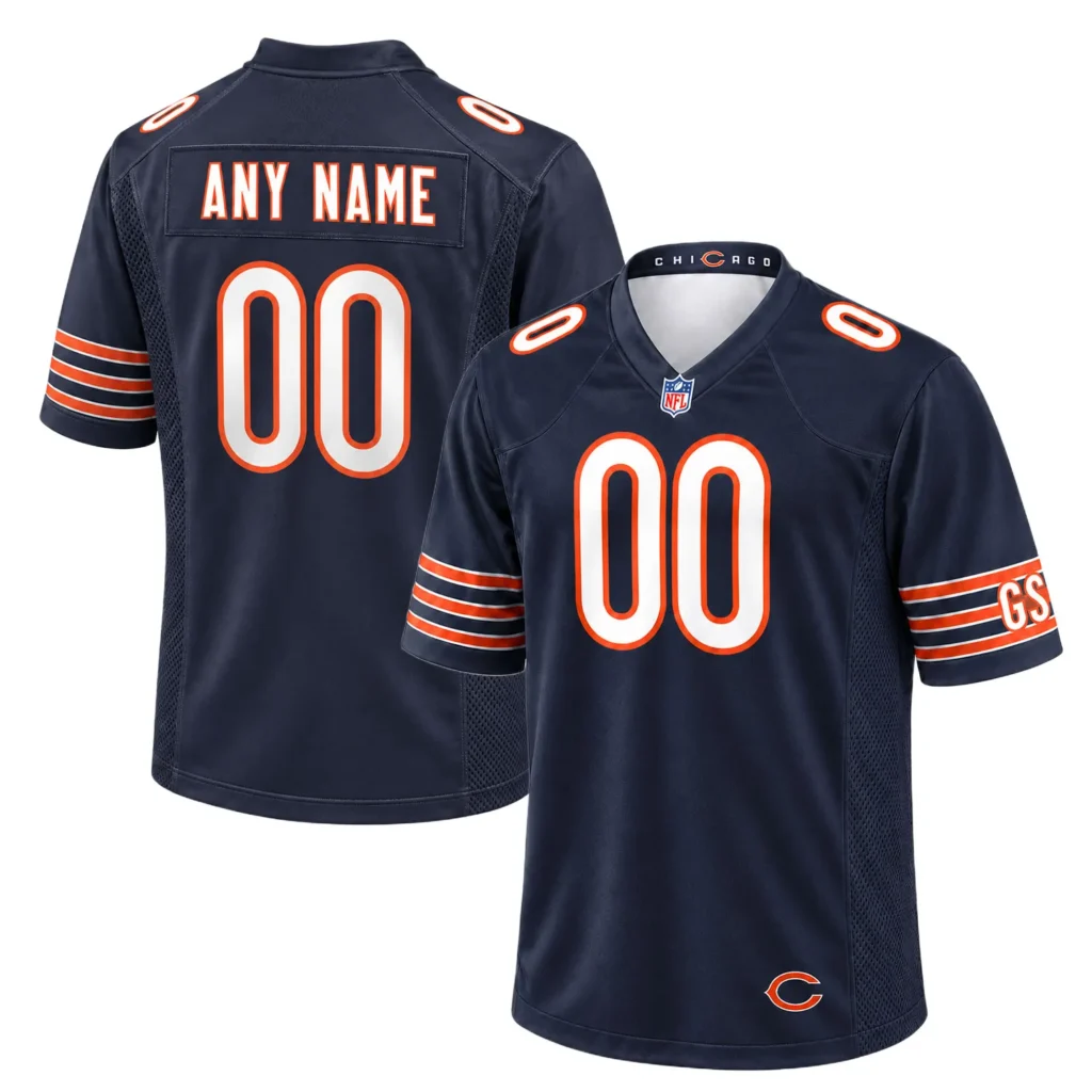 New Chicago Bears Jersey 2026 Custom Vibrant Game Day Style