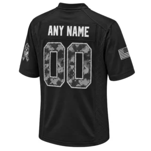 New England Patriots Black Jersey Powerful 2026 Salute