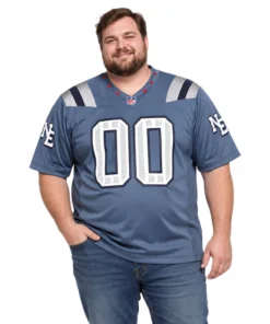 New England Patriots Rivalries Jersey Bold Blue Custom
