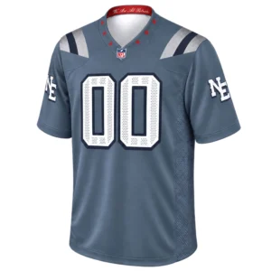 New England Patriots Rivalries Jersey Bold Blue Custom