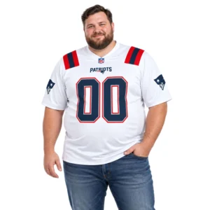 New England Patriots White Jersey Custom Remarkable Look