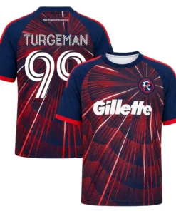 New England Revs Jersey Turgeman Unique Fan Apparel