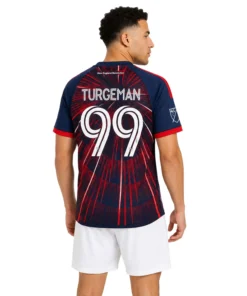New England Revs Jersey Turgeman Unique Fan Apparel
