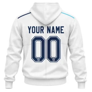 New England Revs White Hoodie Custom Stylish Fan Wear