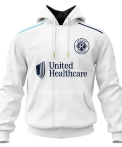 New England Revs White Hoodie Custom Stylish Fan Wear