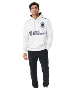 New England Revs White Hoodie Custom Stylish Fan Wear