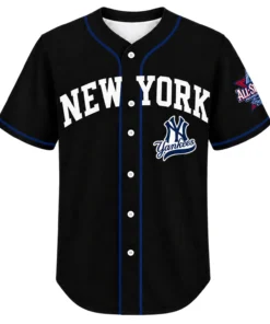 New York Yankees Jerseys – Dynamic Black Style