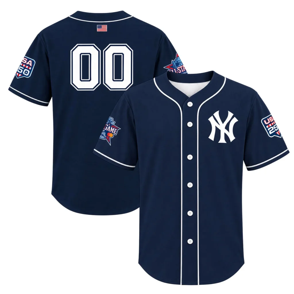 New York Yankees Navy Jersey 2026 Ultimate Fan Gear Custom Number