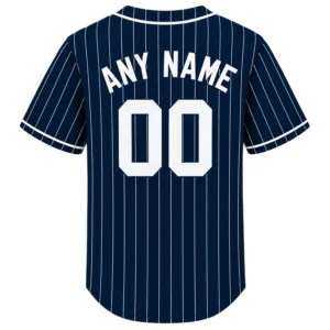 New York Yankees Pinstripe Jersey Custom Player Vibrant Style