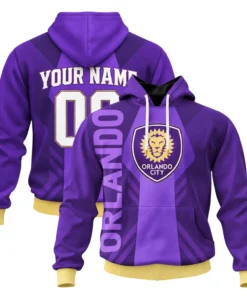 OCSC Hoodie Dynamic Purple Gold Custom