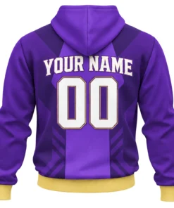 OCSC Hoodie Dynamic Purple Gold Custom