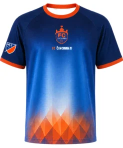 Orange & Blue Jersey Evander Ferreira Inspiring Fan Wear