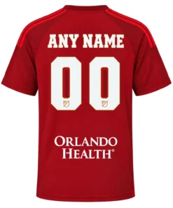 Orlando City Red Jersey Kids 2026 Bold Archive